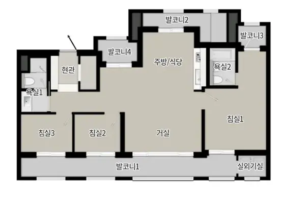 59타입의 도면입니다